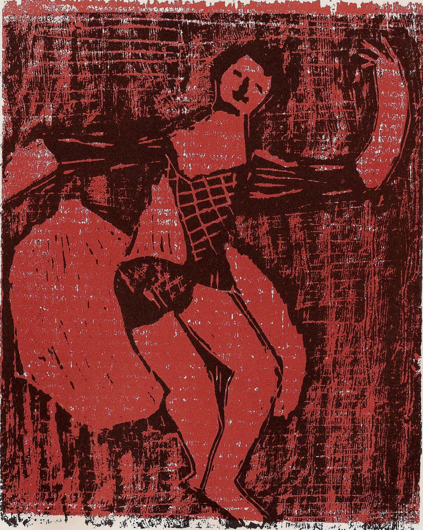 Dancer in Red by Milton Avery