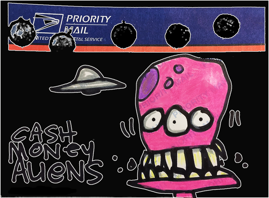 Cash Money Aliens by Joey Mars - 12062016
