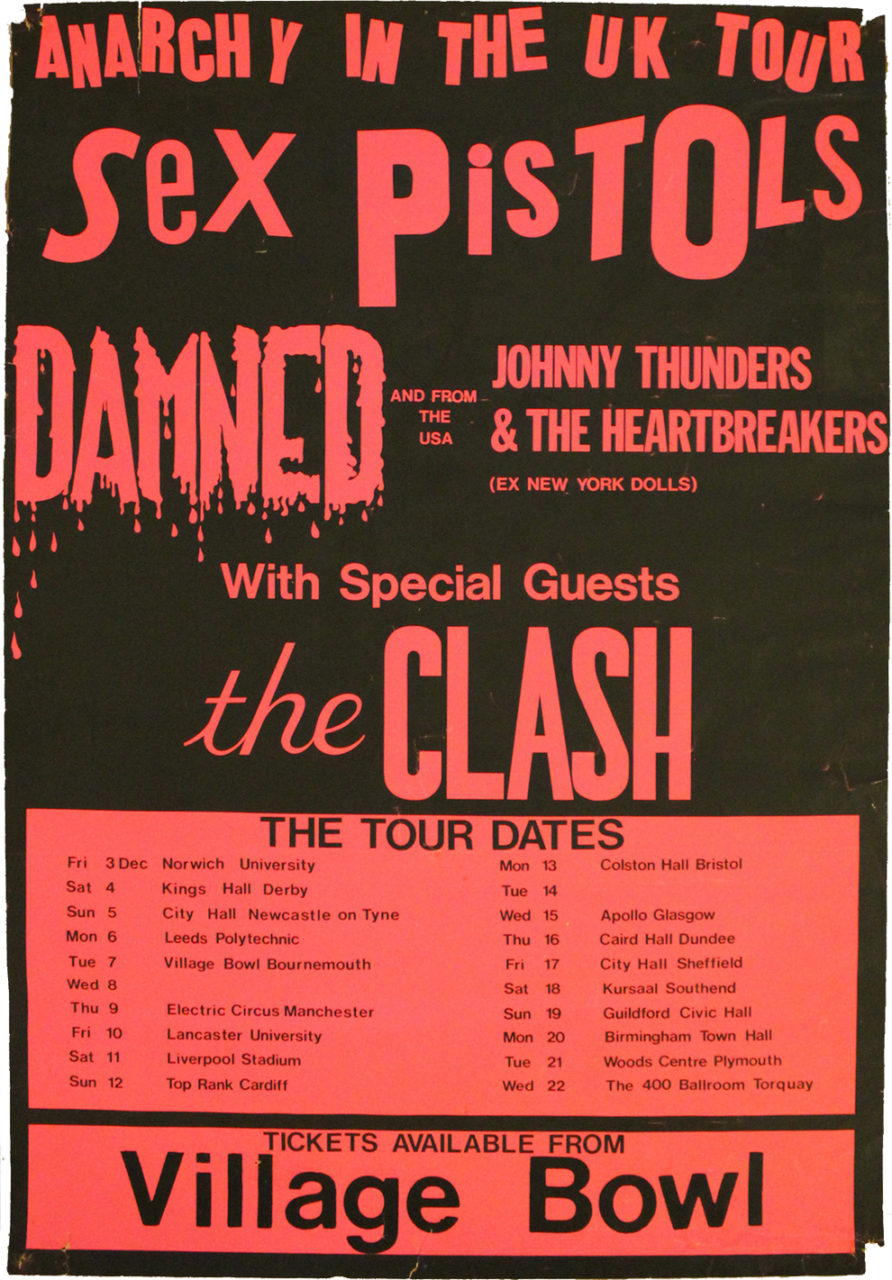 Anarchy Tour Poster