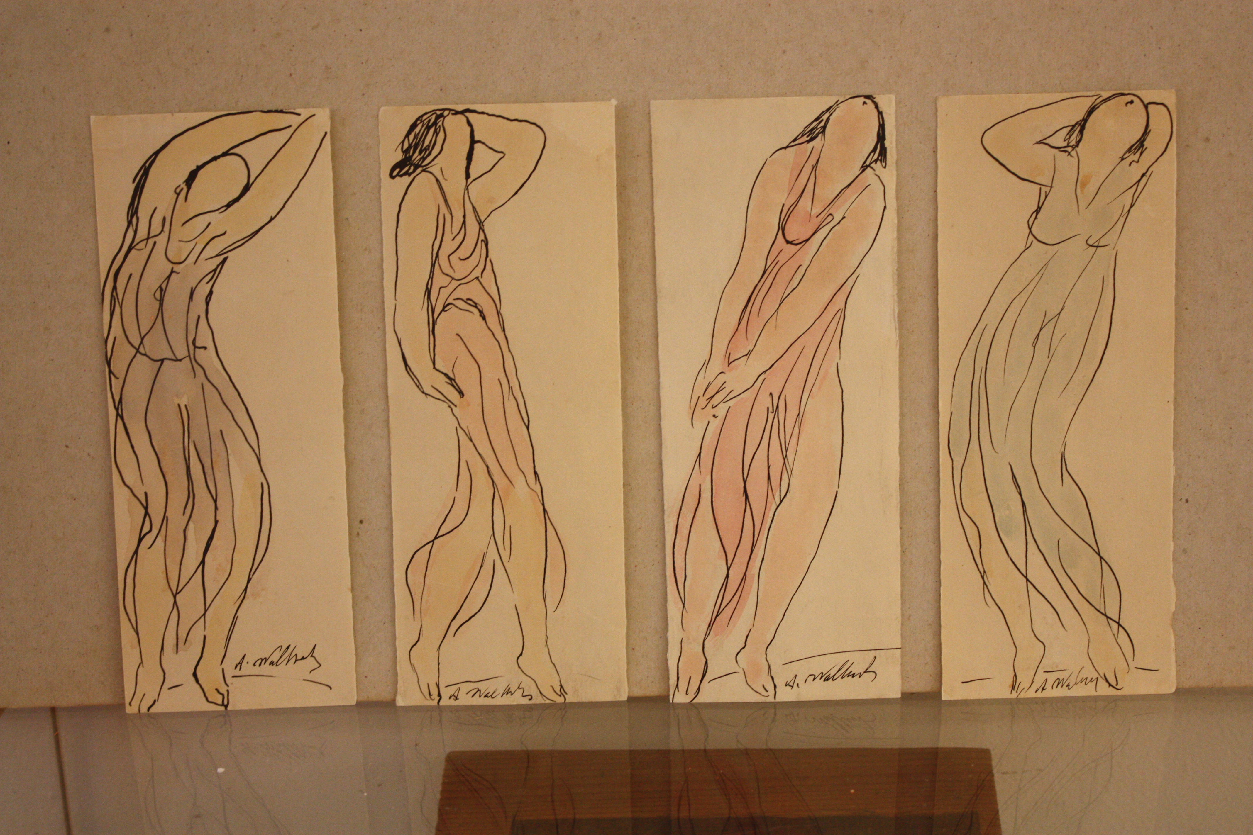 Isadora Duncan by Abraham Walkowitz
