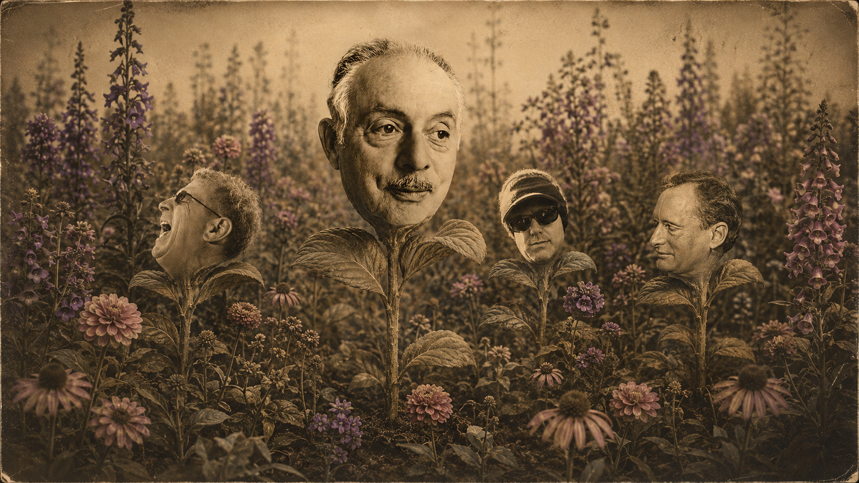 Stanley Kunitz's Garden with special guests Freddy K. Harry Kemp & Michael Koehler.
