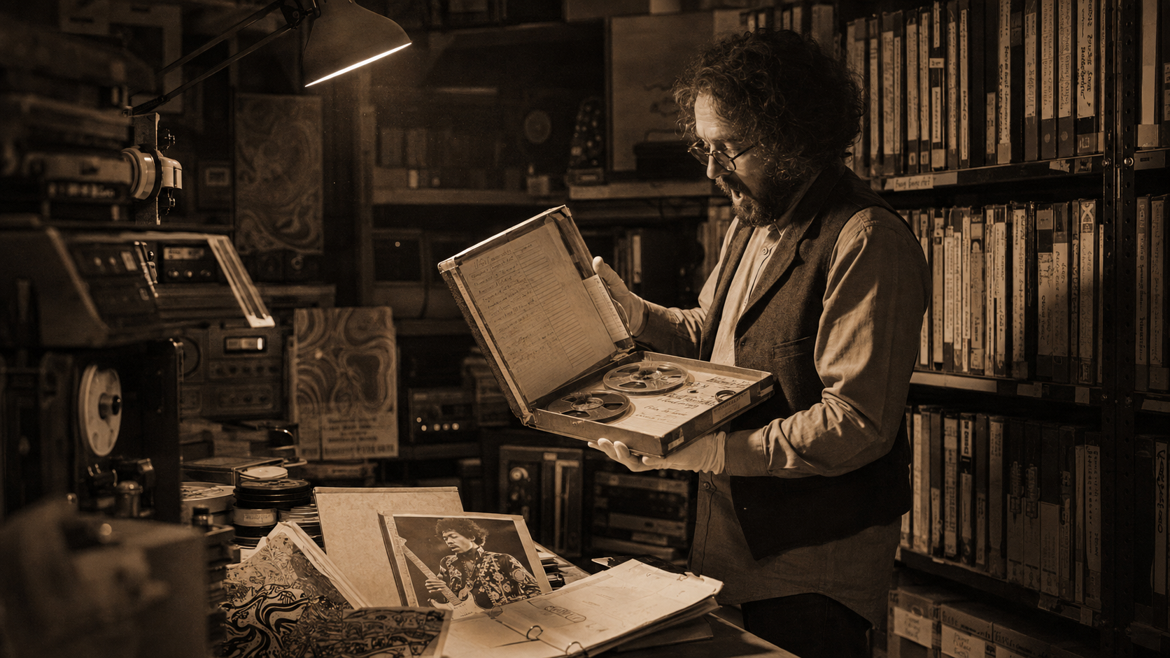Finding The Lost Hendrix Masters