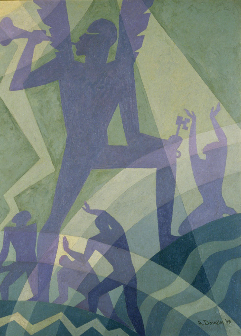 Aaron Douglas - The Judgement Day - 1939