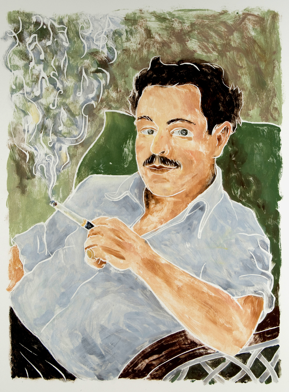 Tennessee Williams by Bill Evaul