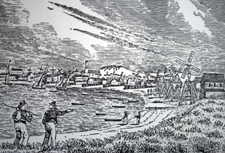 Provincetown Lithograph - 1853