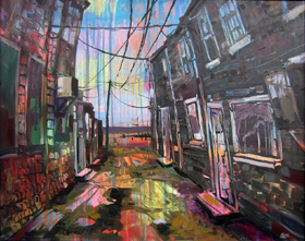 Adam O'Day - Provincetown Art Alley - 2015