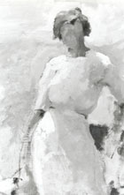 Edwin Dickinson - Girl On Beach - 1912