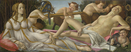 Botticelli - Venus & Mars - 1483