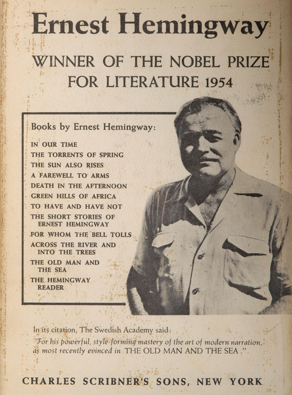 Indigenous Mitt defile Ernest Hemingway - What Would Hemingway Do? - Searching For The Motherlode  - Books - Motherlode.TV