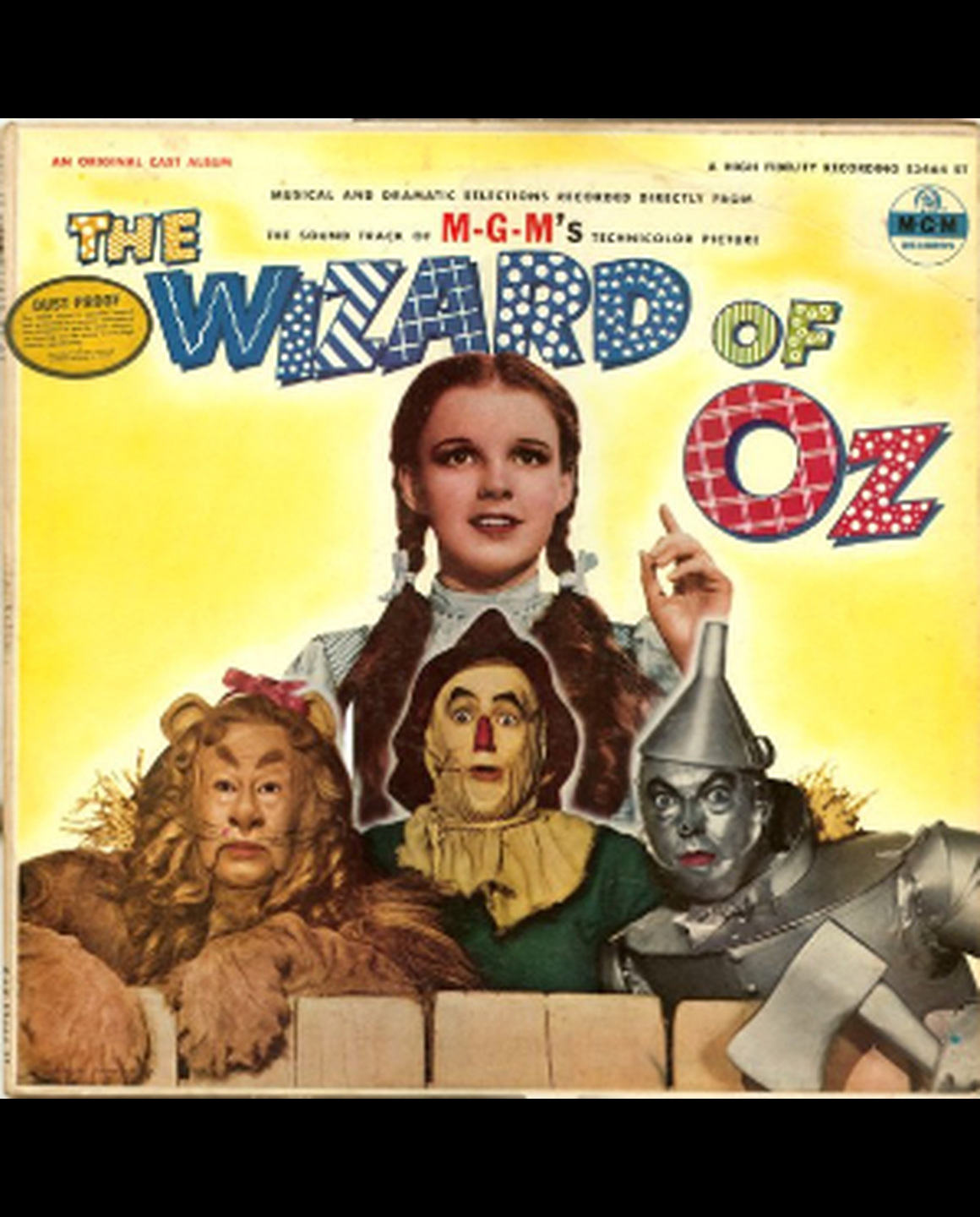 Oz: Original Soundtrack LP Cover