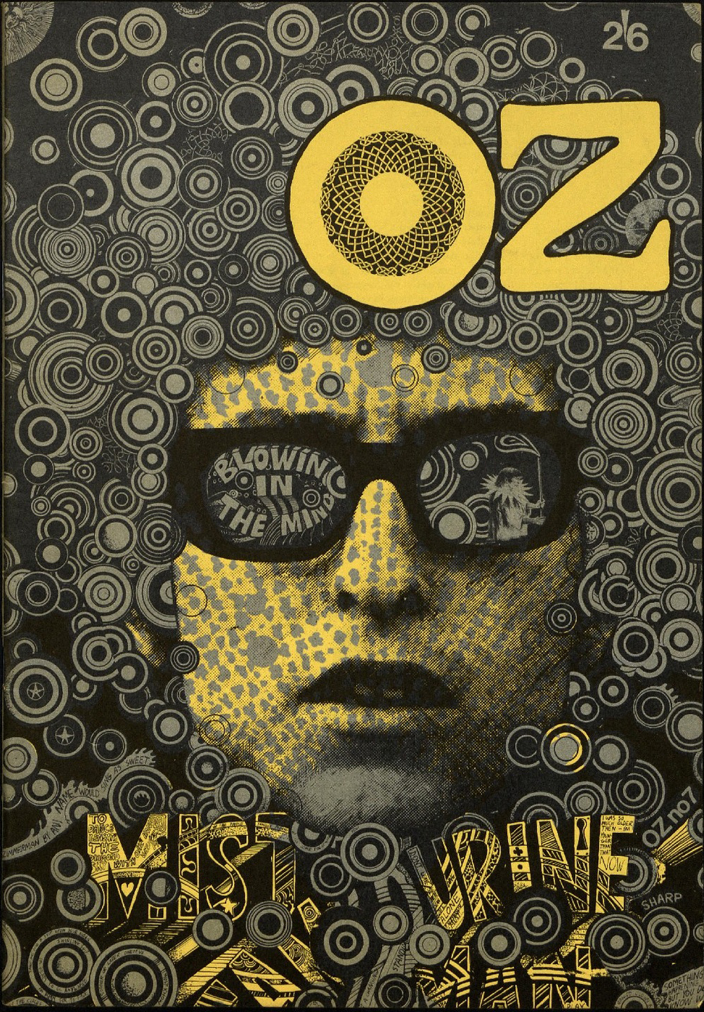 Oz: Original British Magazine Cover