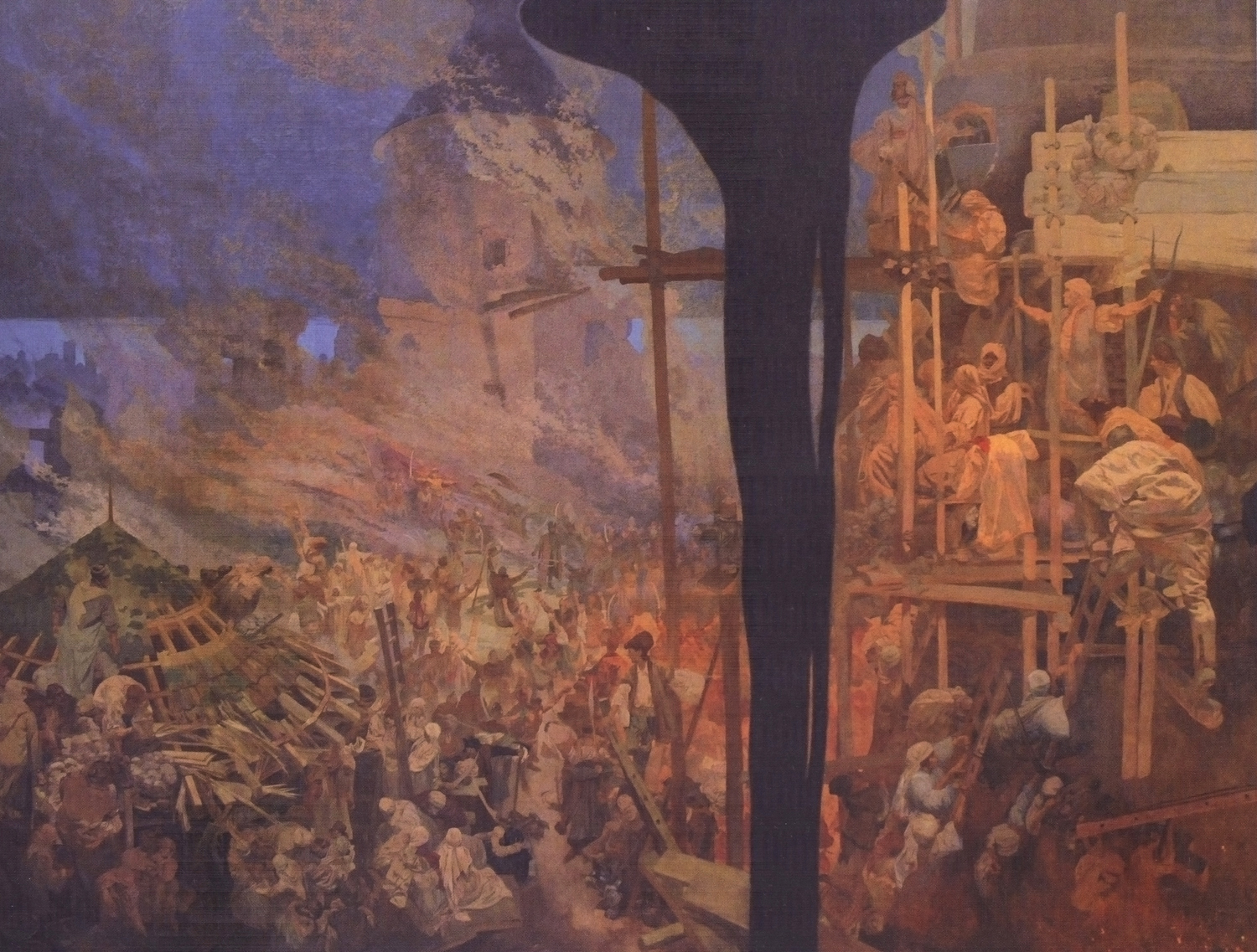 14 - Defense of Sziget against the Turks by Nicholas Zrinsky