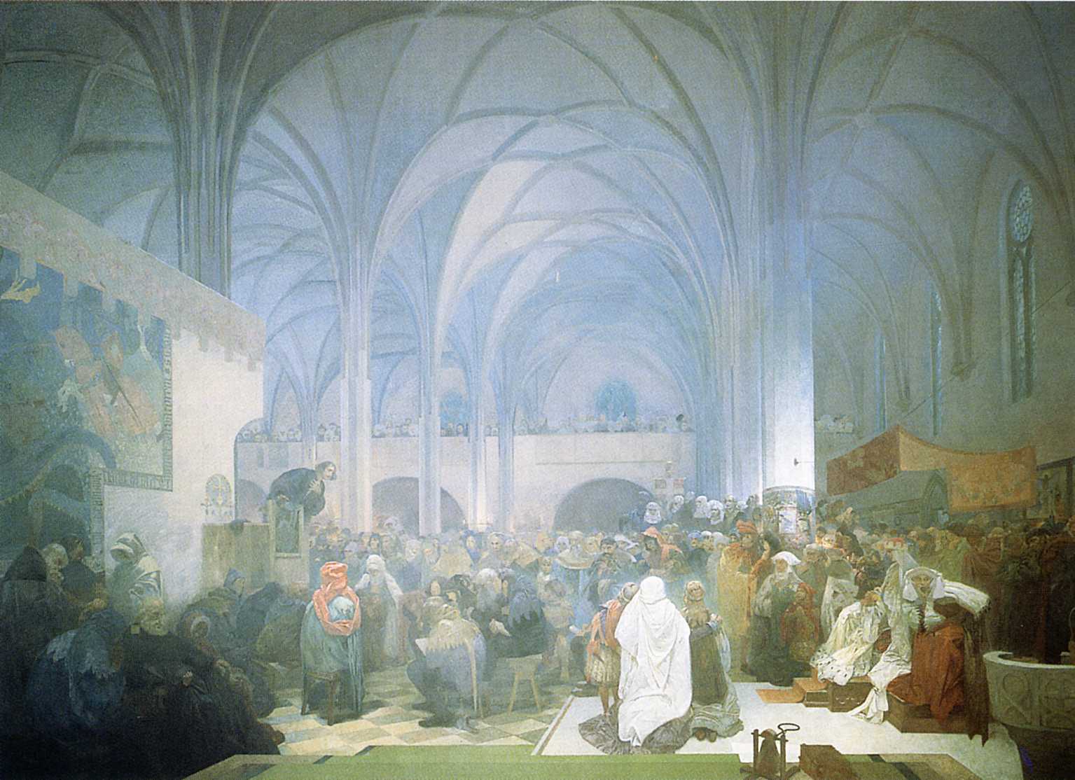 8 - Jan Hus Preaching
