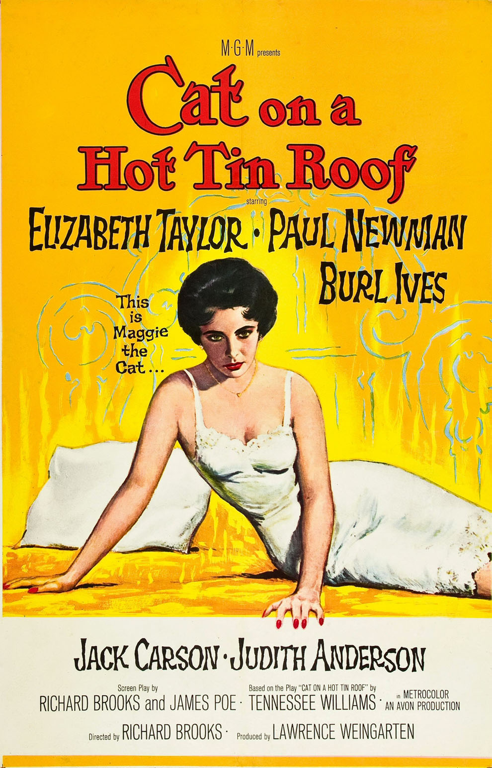 Elizabeth Taylor - A Cat On A Hot Tin Roof