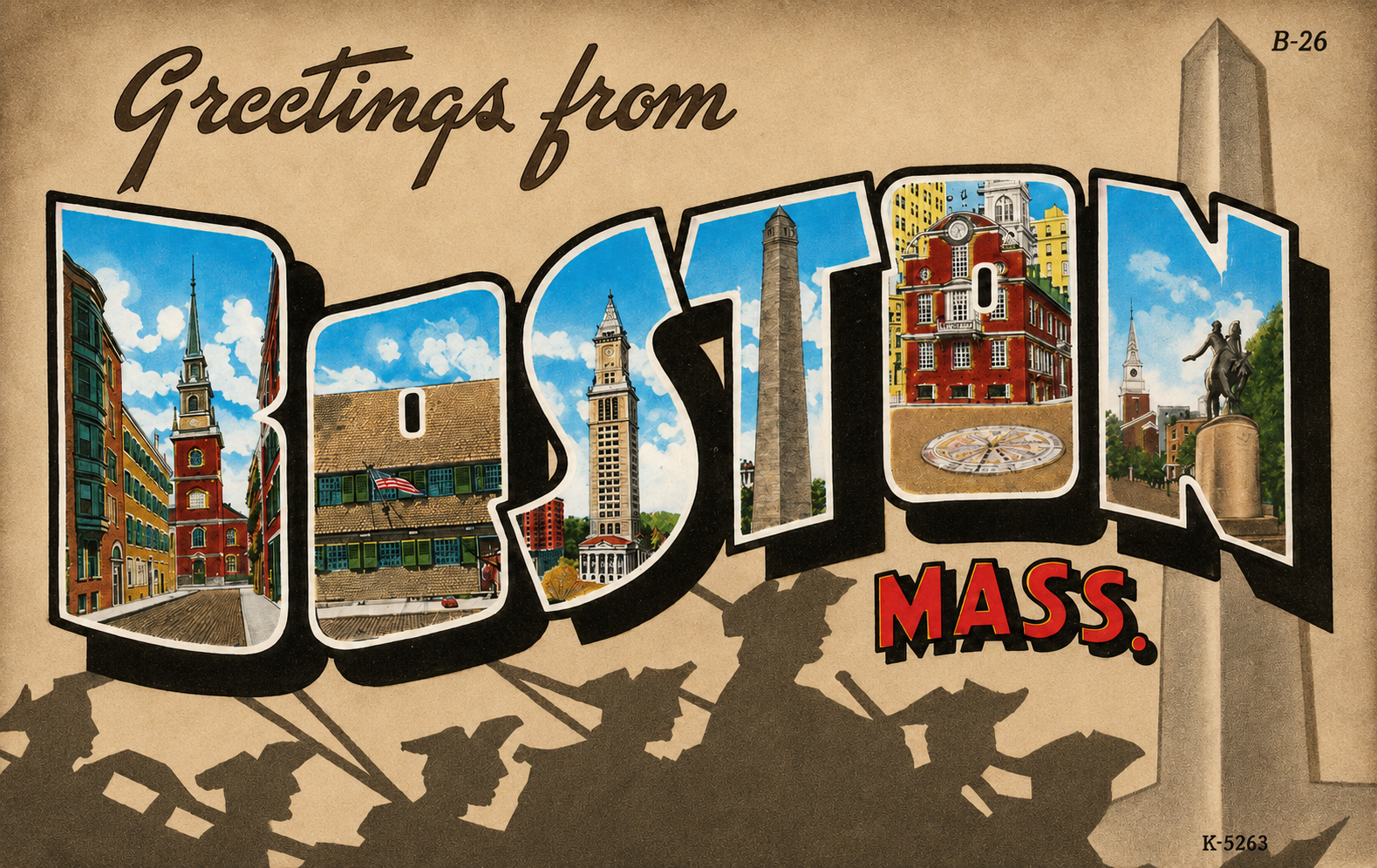 Greetings From Boston, Massachusetts