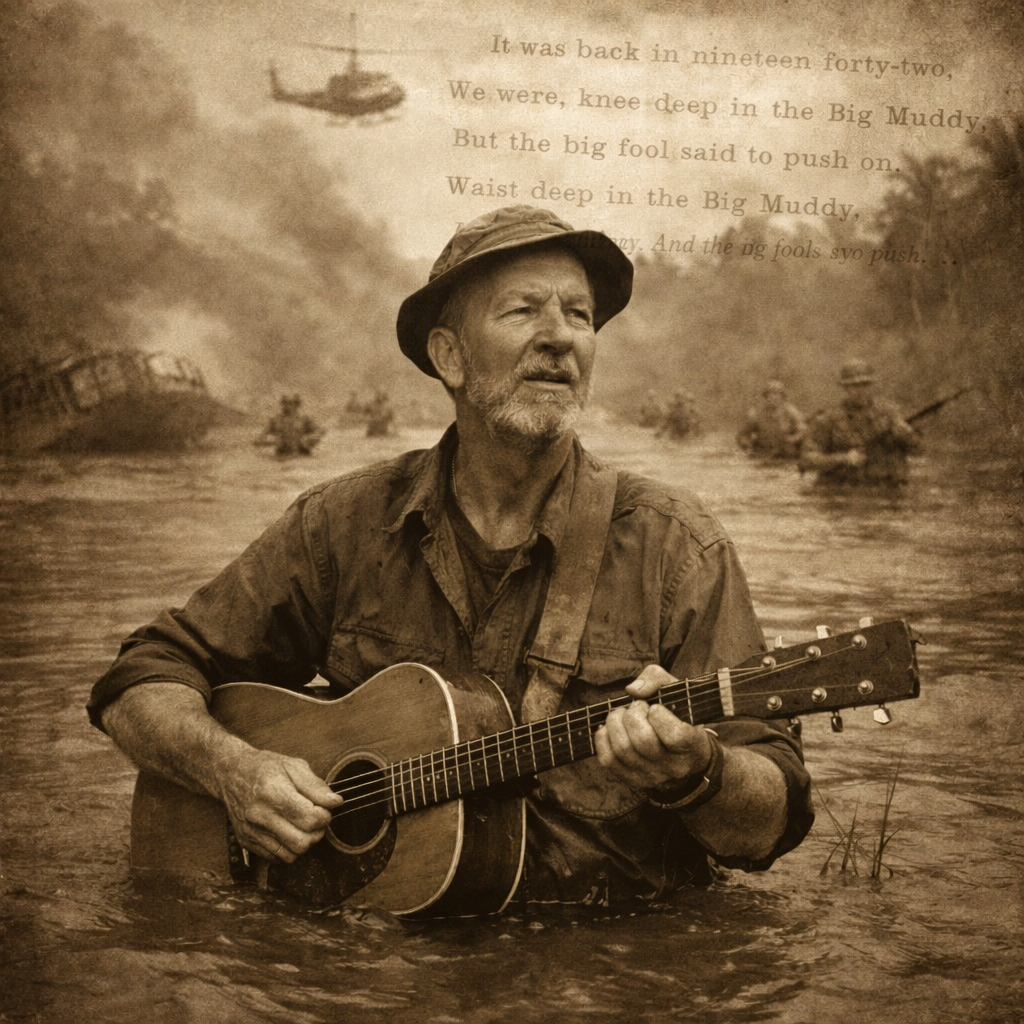 Pete Seeger - Waist Deep In The Muddy