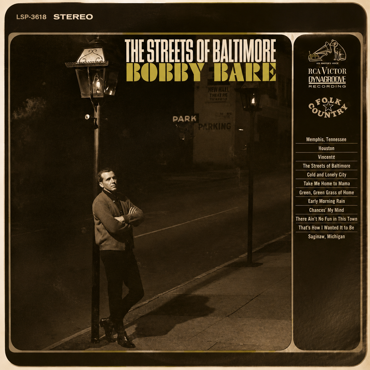Bobby Bare: Streets of Baltimore 