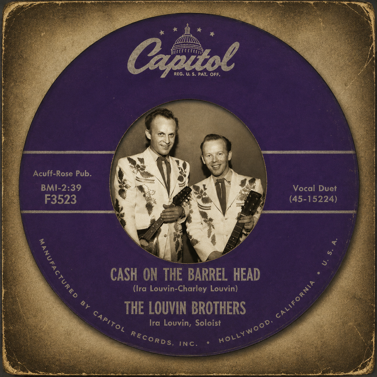 Louvin Brothers: Cash On The Barrelhead