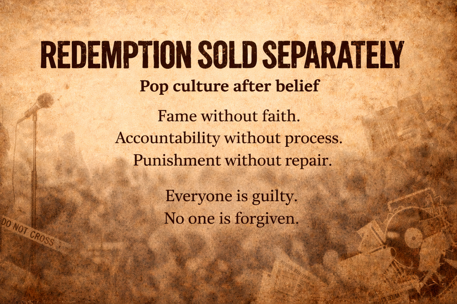 Redemption Sold Separately