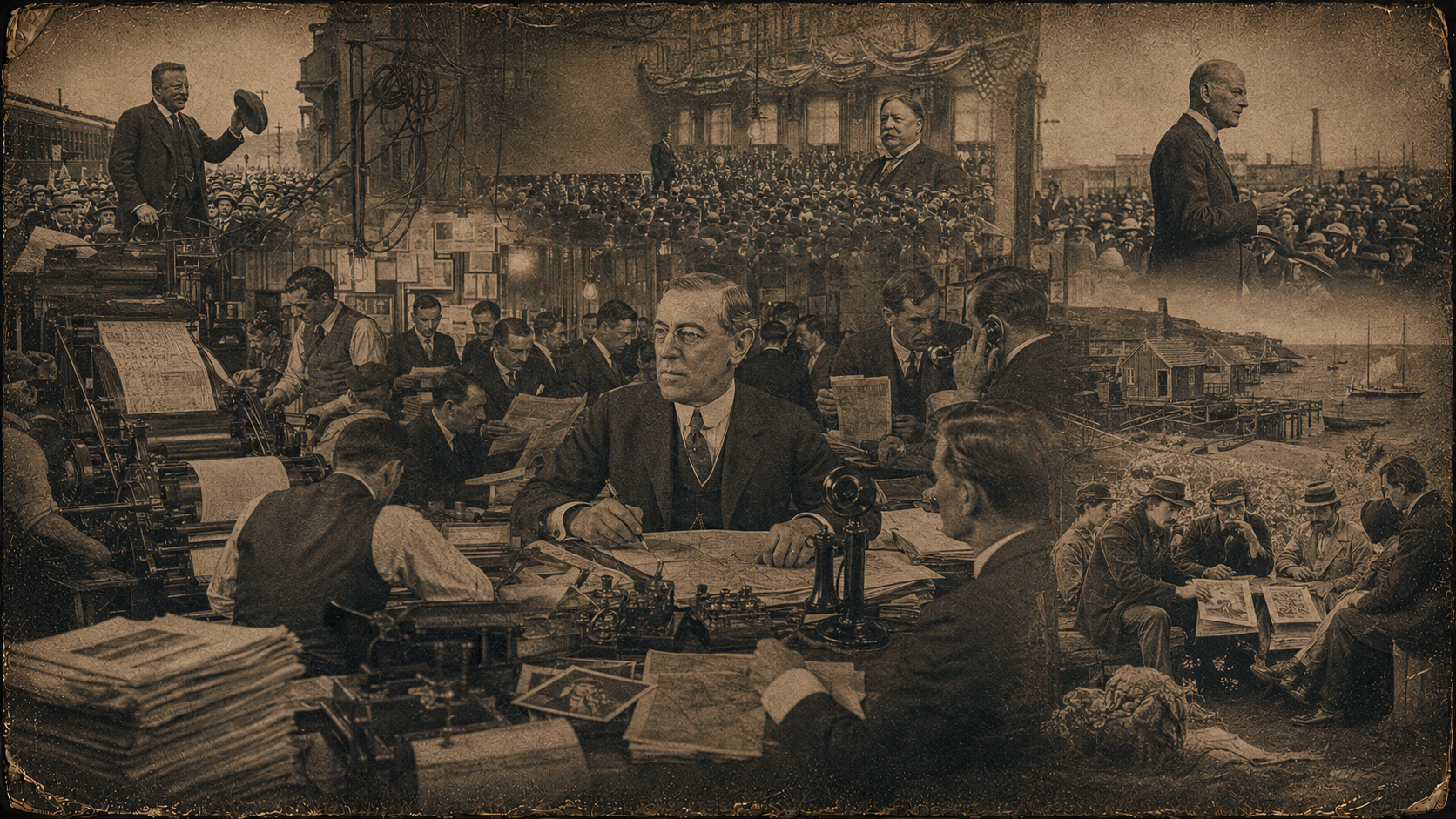 Mucholapka: Meanwhile, Back in the States: The Making of a President