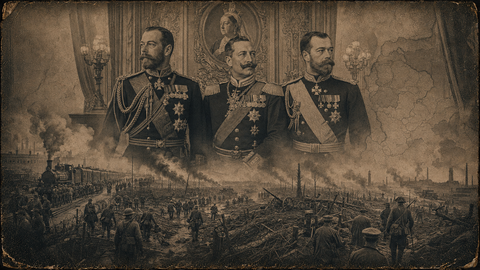 Mucholapka: World War I: Three Cousins