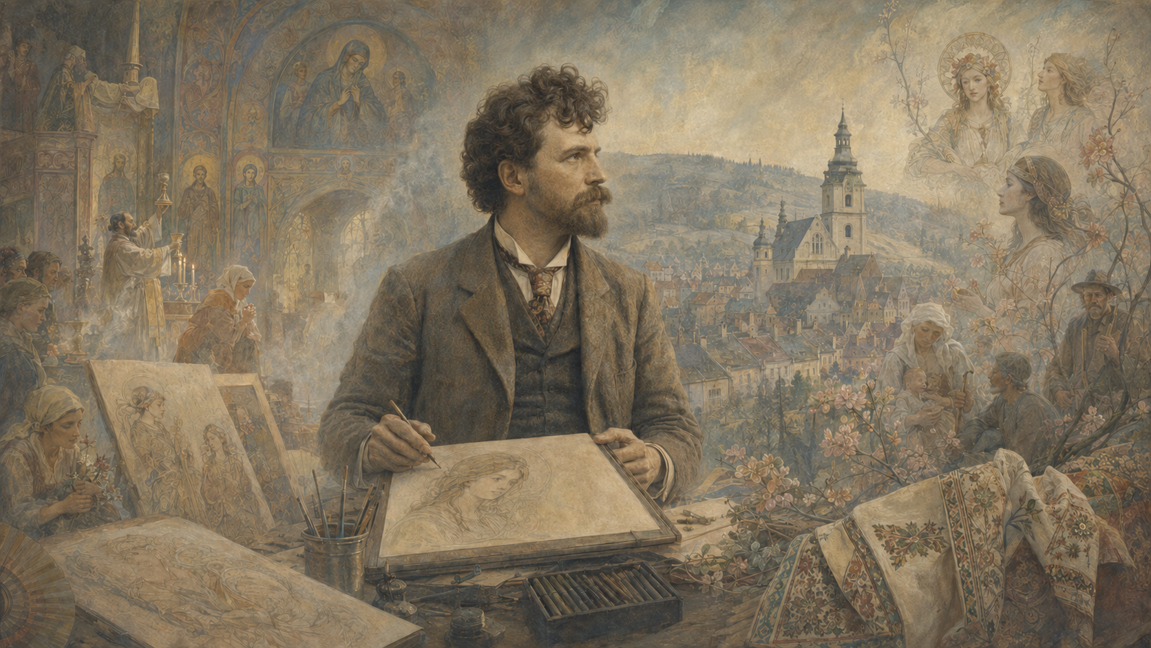 Mucholapka: Meanwhile, Back in Bohemia: Alphonse Mucha