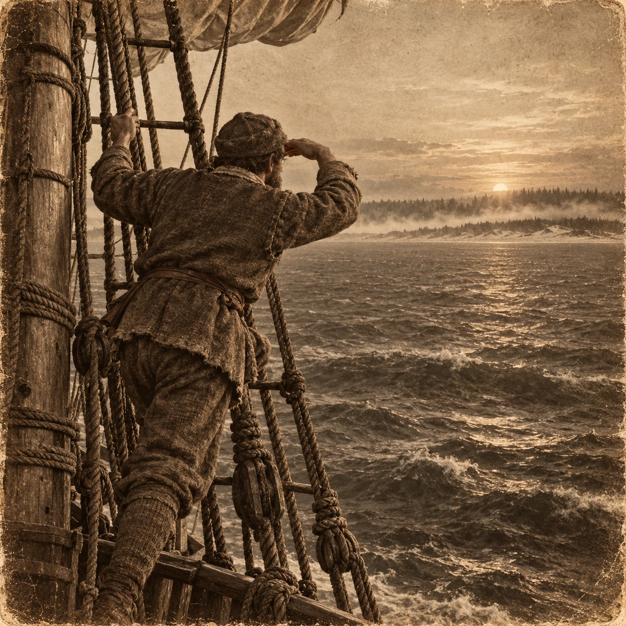 The Pilgrims Spy Cape Cod