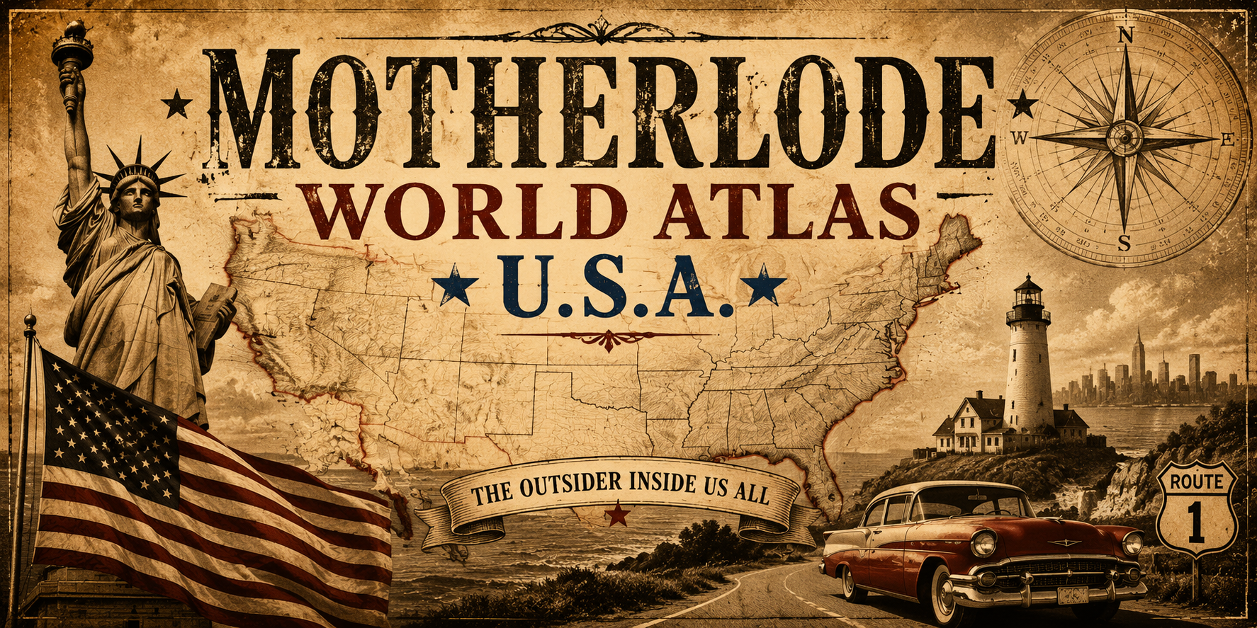 Motherlode World Atlas: U.S.A.