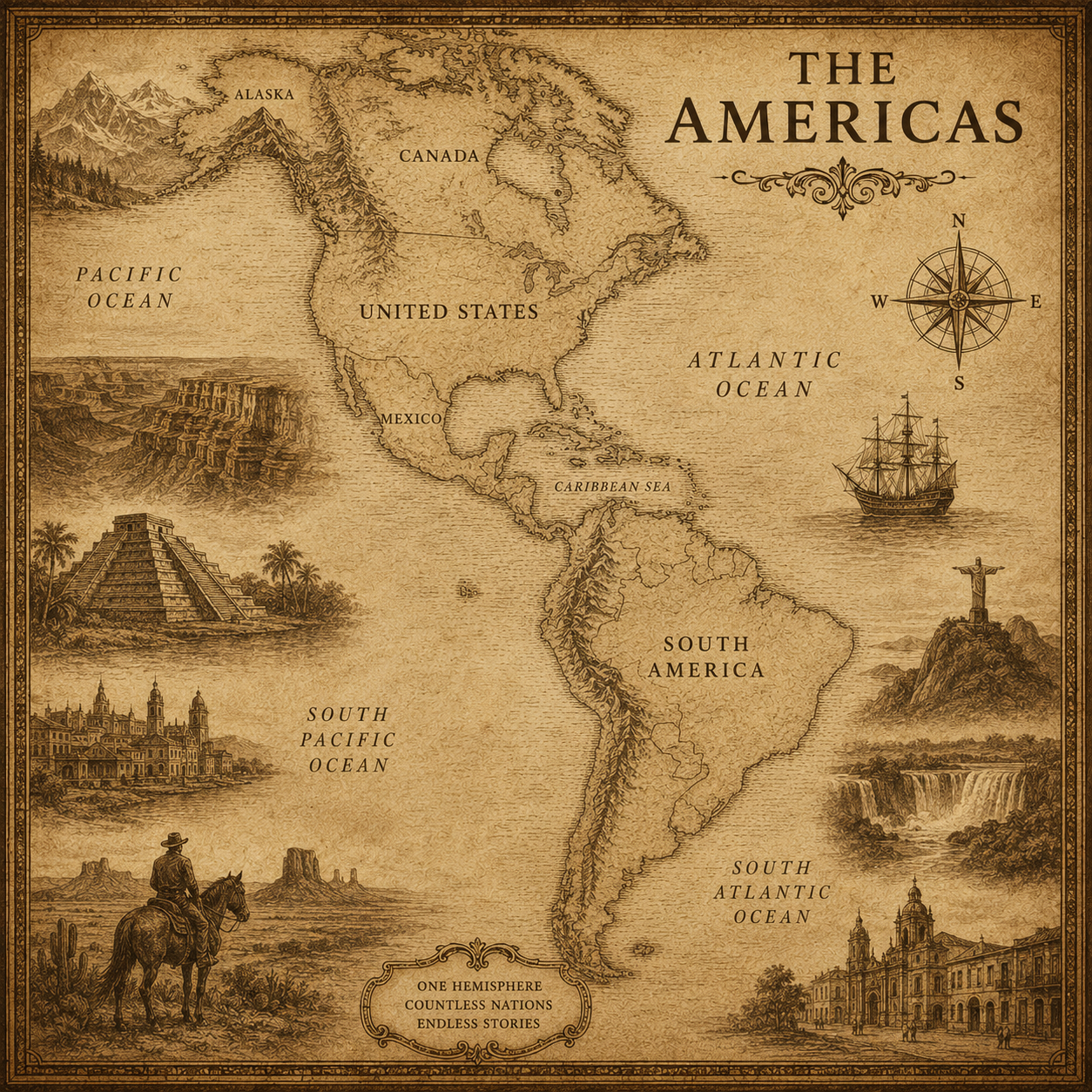 Motherlode World Atlas: The Americas