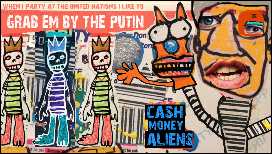 Cash Money Aliens by Joey Mars - 12172016