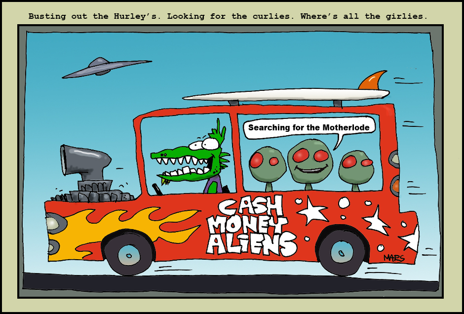 Cash Money Aliens by Joey Mars - 05262016