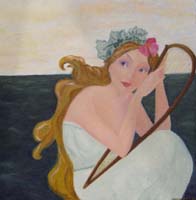 Marcia Mello - Girl With Harp