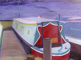 Marcia Mello  - Narrow Boat - London