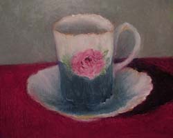 Marcia Mello - Peony Demi Tasse I